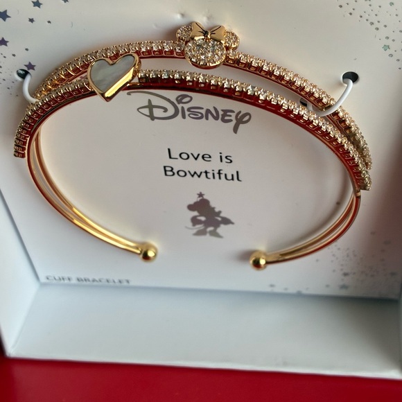 Disney Gold and Silver Minnie Mouse Bracelet Set - Picture 6 of 7